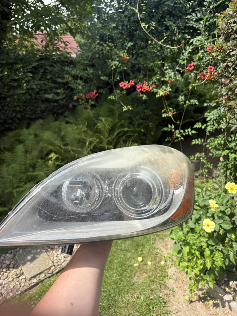 Lampa Volvo XC60 - Przed realizacją